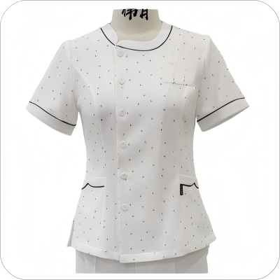 伟月护士服(夏)装-白花款