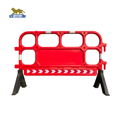安虎 胶马围挡 1.35×0.9米高 红色5.5KG 个