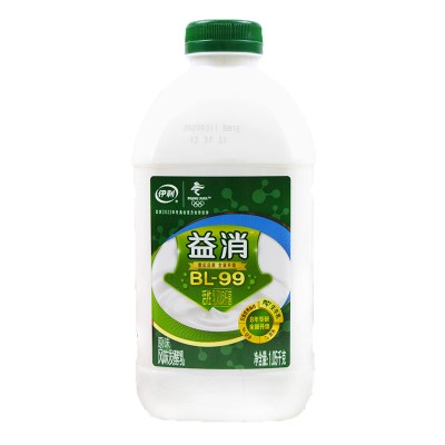 伊利益消酸奶1.05kg大桶装益生菌风味发酵乳