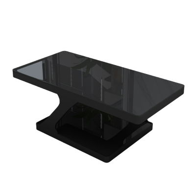 易企采 长茶几 办公沙发茶几组合 商务接待办公室简约会客洽谈