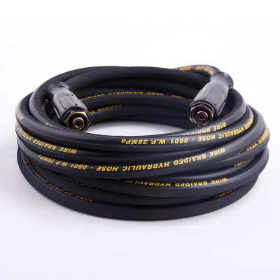 定制高压钢丝洗车机软管 规格:10mm*20m 单位:条