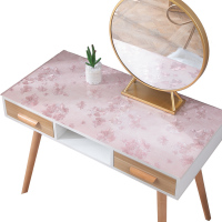 美帮汇化妆台桌布网红ins梳妆台布鞋柜卧室床头柜电视柜盖布pvc防水免洗