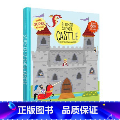 [正版]Castle 静电贴纸书-城堡军事家 进口原版