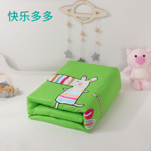 美帮汇全棉儿童幼儿园被子全棉春夏夹棉被套四季被宝宝棉花被芯