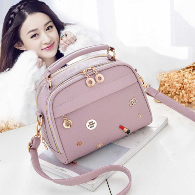 莎丞包包韩版潮时尚新款女包百搭手提包单肩包斜挎包