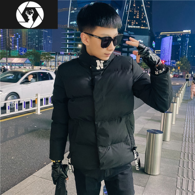 HongZun网红潮牌棉服男短款2020年新款棉衣冬季加厚外套韩版潮流冬装棉袄棉衣