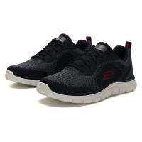 斯凯奇男款休闲运动鞋232699/BKRD-10双