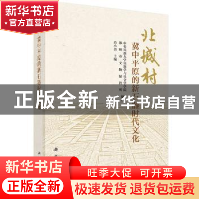 正版 北城村:冀中平原的新石器时代文化 肖小勇主编 科学出版社 9