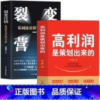 [正版]2册 高利润是策划出来的+裂变营销 私域流量 中小企业公司管理股权架构设计利润模式提升企业竞争力的书 商业的底