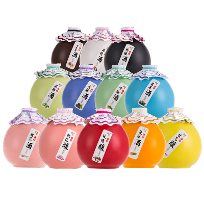 热度无限桃花酿花果酒8度微醺甜酒八仙过海佳酿八种口味送礼佳品