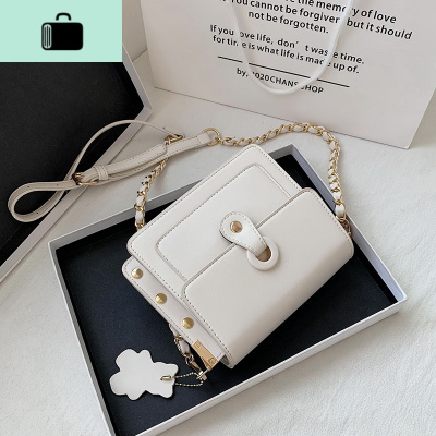 夏天包包2020新款潮时尚女包网红简约斜挎包女百搭ins单肩小方包NEW LAKE女斜挎包