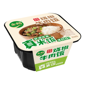 金鹤烧椒牛肉饭270g*4盒加热即食自热米饭方便速食旅行户外食品多口味组合早餐午餐组合装