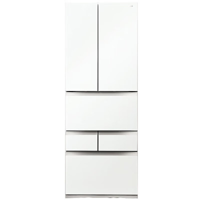 东芝 GR-RM479WE-PG1B3 大白桃日式多门六门小户型薄嵌入一级能效自动制冰家用电冰箱