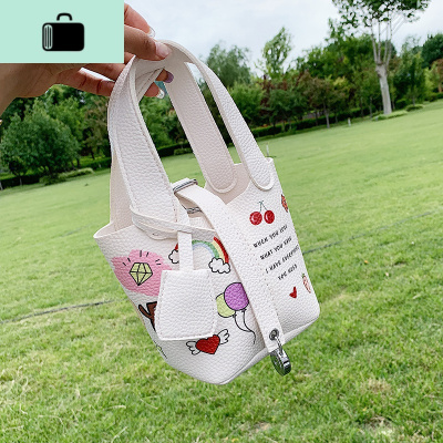 仙女小包包2020夏季新款潮时尚流行迷你斜挎包网红百搭女士水桶包NEW LAKE女斜挎包