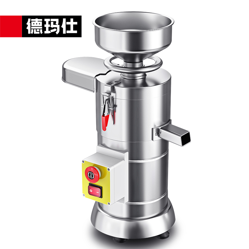 德玛仕豆浆机商用磨浆机加厚防水 浆渣分离大容量电石磨全自动豆腐脑豆花豆浆机 60斤湿豆/h(出浆90斤)MJJ-80A1