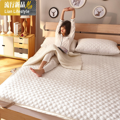 可定制]棉3d床垫可洗棉薄款防滑1.8m床2米双人180x200床褥垫 三维工匠