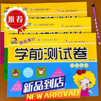 幼小衔接测试卷拼音汉字数学练习题练习册全套大班学前班升一年级