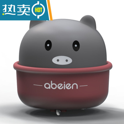 儿童萌趣惯性按压杯宠会跑小火车宝宝男女孩玩具灯光音乐玩具车真智力小猪-杯宠按压滑行车回力玩具