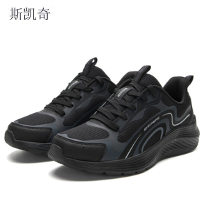 斯凯奇 男鞋春季跑步鞋 118227/BBK-10 双
