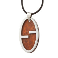 梦克拉 Mkela 钨金钨钢吊坠 名仕 椭圆形