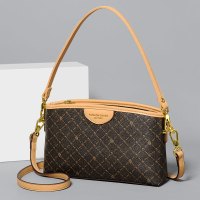 包包女新款时尚中年女士单肩腋下包复古印花潮流斜挎包