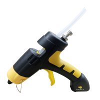 佰纳瑞(BAINARUI)锂电压胶枪20w+10根胶棒 适用7mm胶棒 BR-JQ7D 黄黑