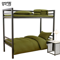 伊伊爱 全棉橄榄绿三件套