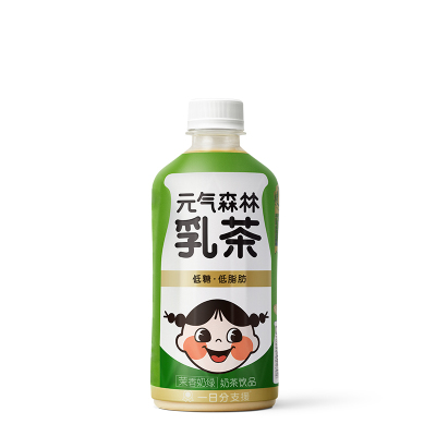 元气森林低糖低脂乳茶奶茶网红奶茶茉香奶绿450ml*12瓶茉香奶绿450ml*12瓶