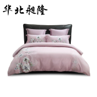 华北昶隆 全棉磨毛抗菌四件套 200cm*230cm/套