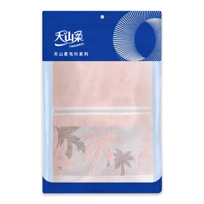 天山柔 34*73cm 130g 纯棉夏威夷风断档提花 毛巾 (计价单位:条)