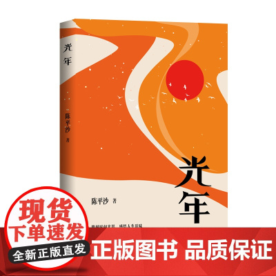 光年(这是一部带有浓郁怀旧气息的人生之书。镌刻时间光影,感悟人生况味,展现社会发 陈平沙 九州出版社 正版书籍
