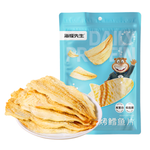 海狸先生香烤鳕鱼片45g*4袋