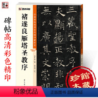[正版]字帖 中国碑帖高清彩色精印解析本褚遂良雁塔圣教序 原碑残字复原视频讲解成人毛笔书法练习字帖