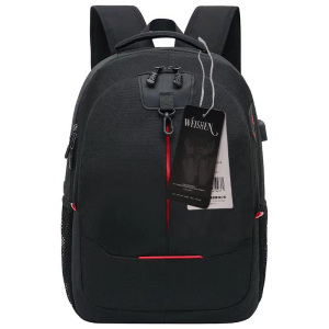 围盛 背包 深黑色 个