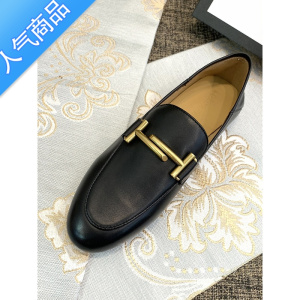 SUNTEK乐福鞋女2023新款英伦风一脚蹬女单鞋软皮平底休闲百搭小皮鞋