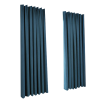 比韩 卧室客厅阳台遮光帘遮阳布艺窗帘多色可选6*2.6米 6米布 副