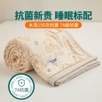 A类夏被芯水洗棉大豆夏凉被空调被可机洗2026新款儿童夏季薄被子