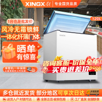 星星(XINGX)家用商用大容量风冷无霜一级能效节能冰柜单温冷藏冷冻转换柜超市便利店雪糕柜BD/BC-120WKE