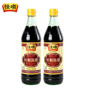 恒顺镇江陈醋(A陈)糯米酿造500ml *2瓶 正宗镇江老陈醋