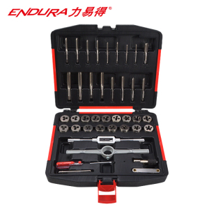 力易得(ENDURA)高速钢公制全磨制手用丝锥 螺纹丝锥丝攻手动丝锥