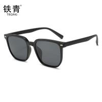 铁青方框复古偏光眼镜PG17 个