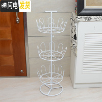 三维工匠晾鞋架室外阳台简易拖鞋挂架落地式晒鞋器创意组装铁艺晾晒架 三层白色