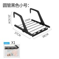 三维工匠架窗台晒鞋架阳台晾晒暖气片挂架不锈钢小型折叠晒衣架晾晒 加粗灰色方管大号68*37cm免安装送1个袜夹4个防风扣