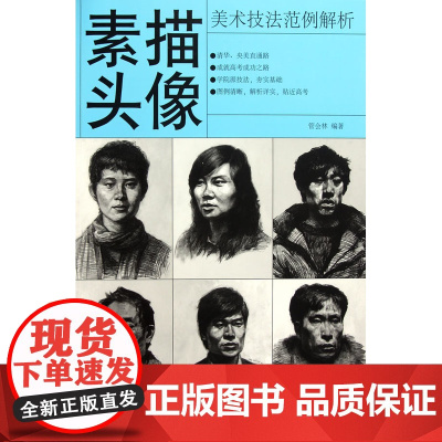 美术技法范例解析——素描头像