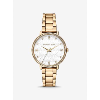 女士轻奢风镶钻腕表金 高贵典雅礼盒装潮牌表