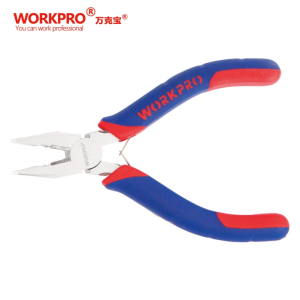 万克宝原装正品钢丝钳 钢材锻造双色柄8''