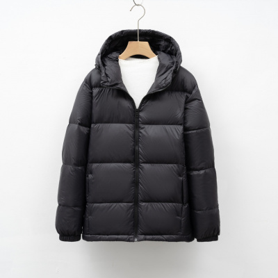 新羽绒服新国标90绒女冬季连帽防风休闲百搭面包服防寒外