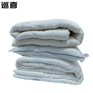 巡喜 单人床三件套被子褥子枕芯 150X200cm 100X200cm (套)