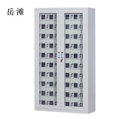 岳滩USB手机存放柜会议室手机充电柜对讲机柜寄存柜60门手机充电柜