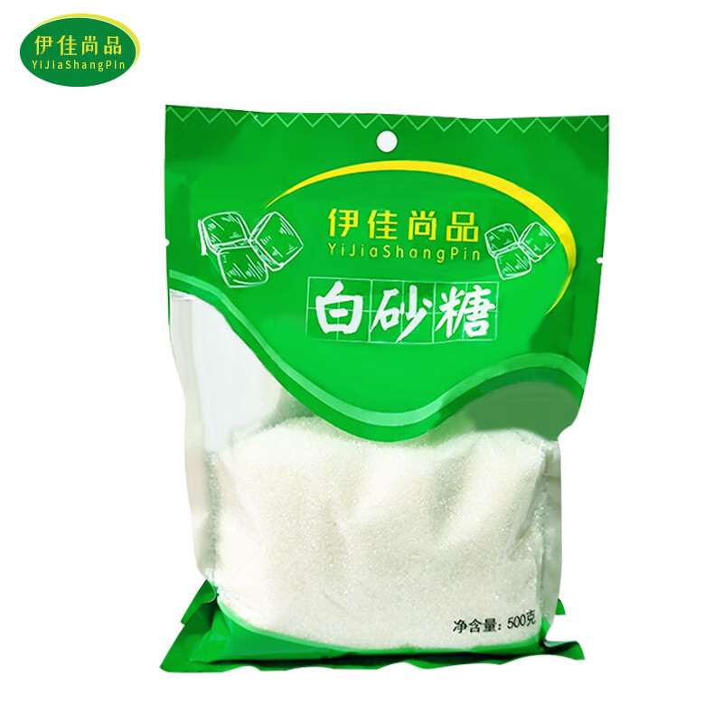 伊佳尚品 白砂糖500g/袋
